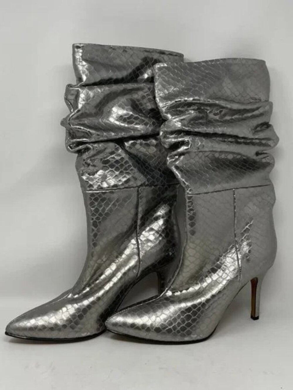 Toral | Metallic Slouchy Boot